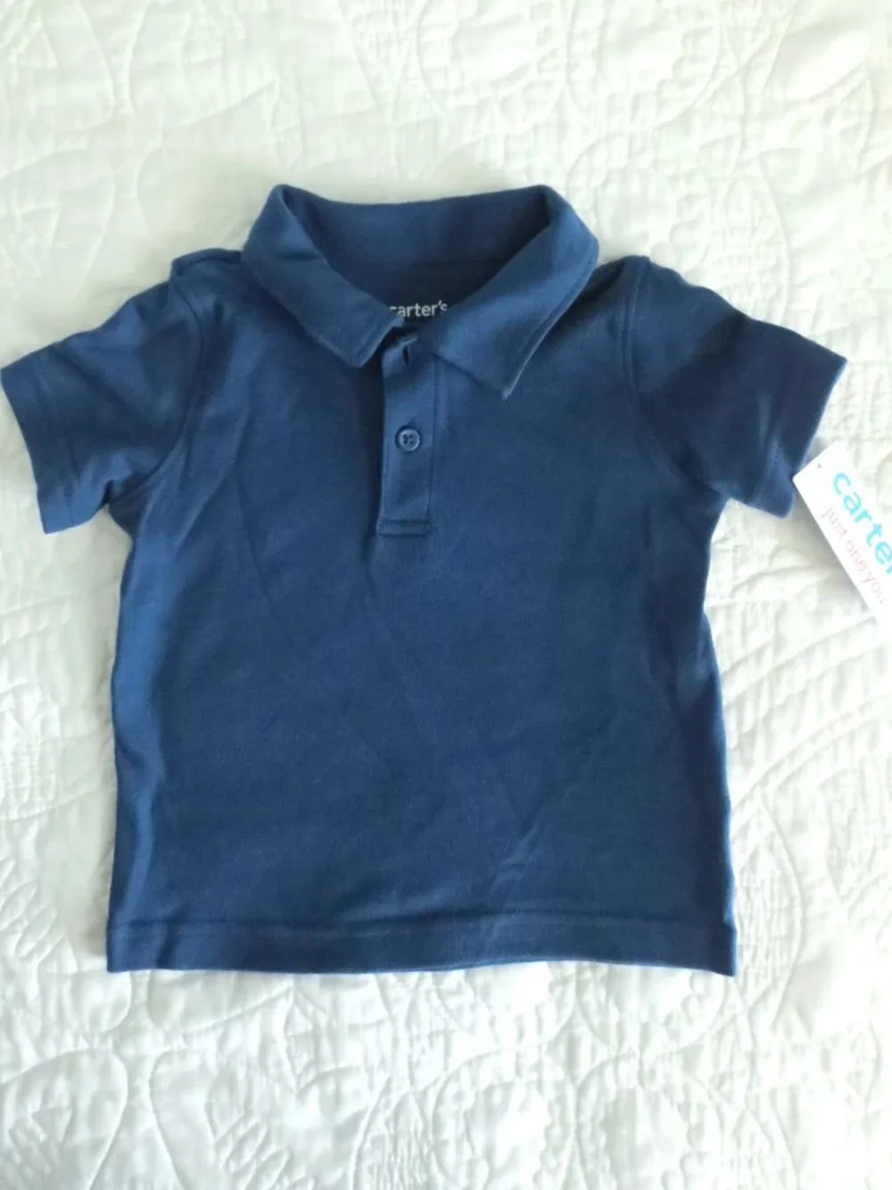 Carter's Nautical Print Boy's Overall Set